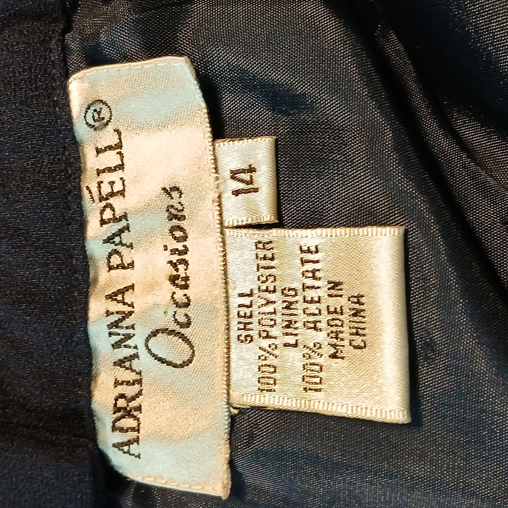 2/$15 Adrianna Papell Occasions Column Maxi Skirt - Picture 3 of 3